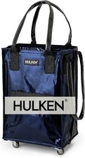 HULKEN Small Midnight Blue Reusable Bag On Wheels Shopping Trolley FOR AUCTION