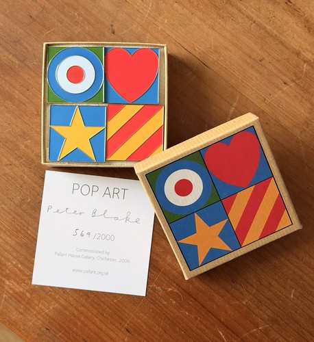 Peter blake pop art badges - peter,