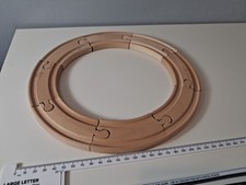 8 x Short Wooden Curves -