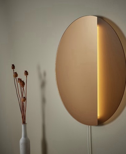 Varmblixtled wall mirror lamp - wall/mirror,