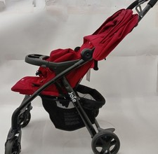 Joie Pushchair Compact Foldable Baby Stroller Pram Red/Black 103cm