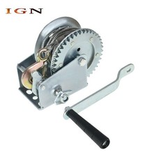 New Silvery Hand Crank Gear