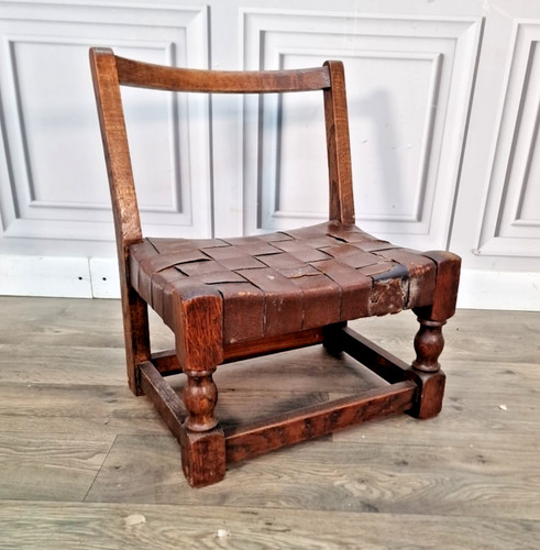 Antique low oak - antique,