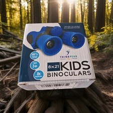 Think Peaks Kids Toy 8x21 Binoculars 8x magnification With Case And Strap