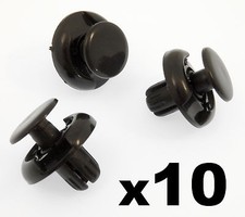 10x Honda 8mm Plastic Wheel