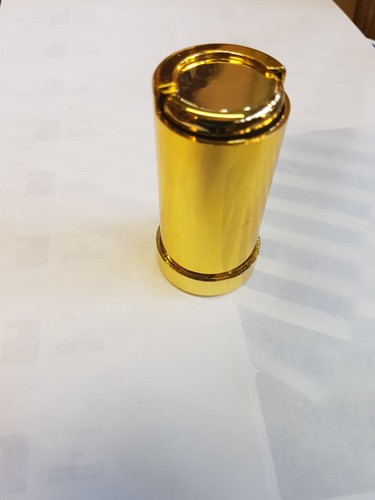 Pound coin holder gold - £1.00,