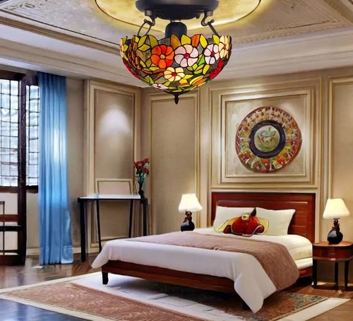 Tiffany ceiling inch lamp - 16,