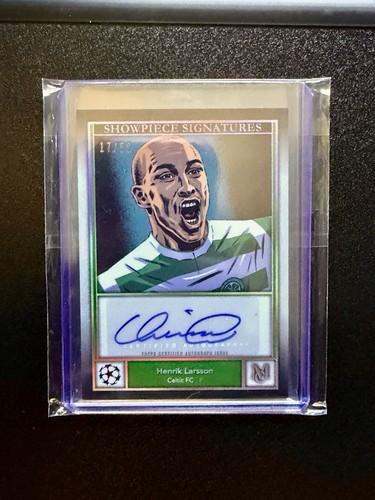 Topps museum henrik larsson - henrik,