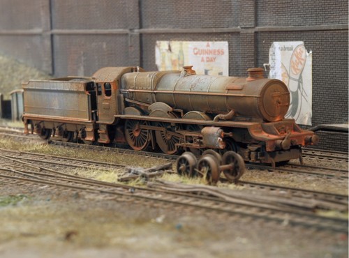 Scrapyard locomotive oo - locomotive,