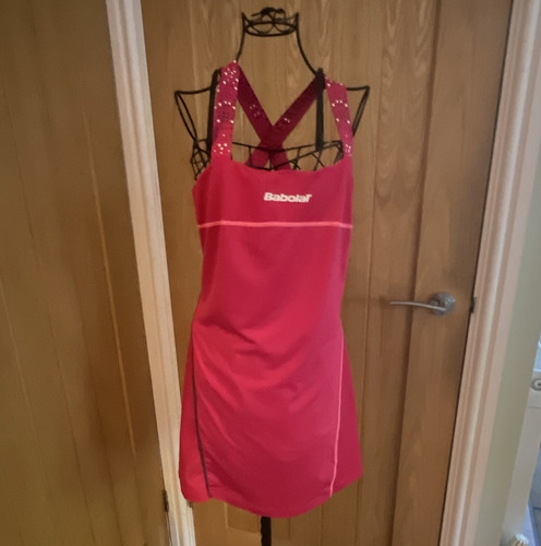 Babolat pink tennis dress - pink,