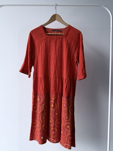 Gudrun sjoden orange midi - orange,