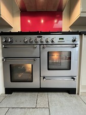Rangemaster Kitchener 110 cm Dual Fuel Kitchen Range in Silver