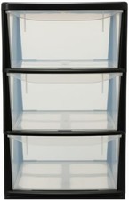 Plastic Storage Drawers Unit