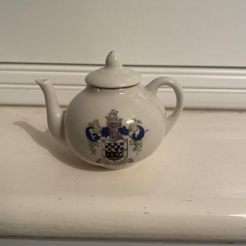 British made crested ware - british,