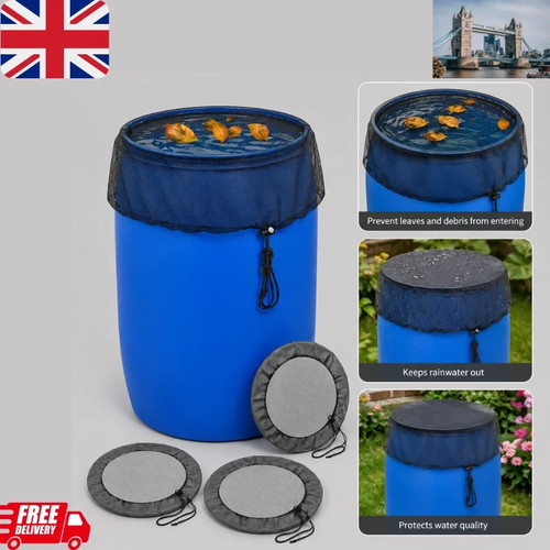 Rain barrel net cover - net, water