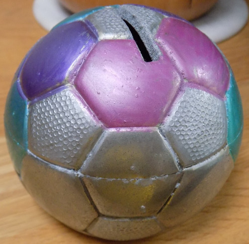 Money box old - old, football