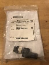 Endless + Hauser 71114212 M12 FEMALE PLUG, RIGHT ANGLED, PLUG IN JACK IP67