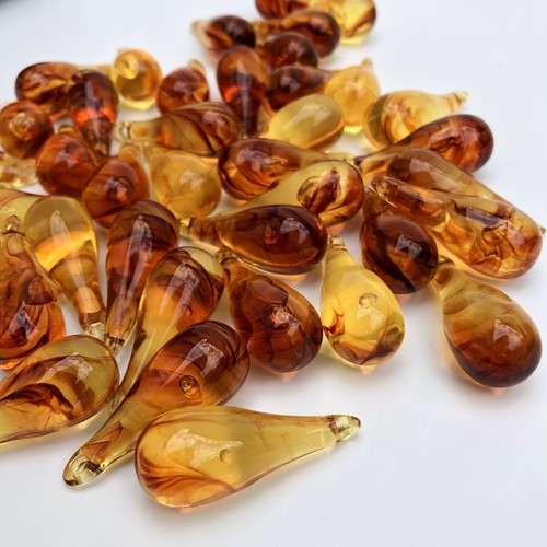5pcs honey amber clear - 5pcs,
