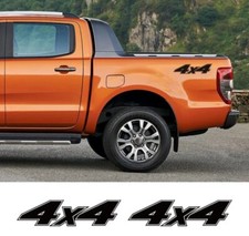 For TOYOTA HILUX 4x4 Rear Boot 4x4 Stickers Vinyl Graphics Decals Sport
