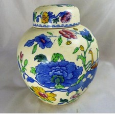Masons Ironstone Regancy LARGE Lidded Jar