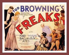 Freaks Movie Poster A1 A2 A3