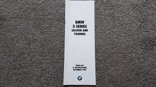 Bmw series e34 inc price - bmw, m5