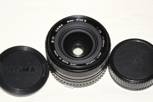 Sigma mini wide - wide, f2.8