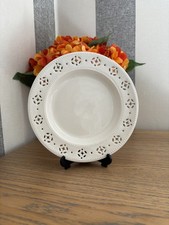 Leeds Pottery Pierced Creamware Side Plate – – Made in England