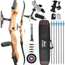 68" Recurve Bow Set 20-40lbs