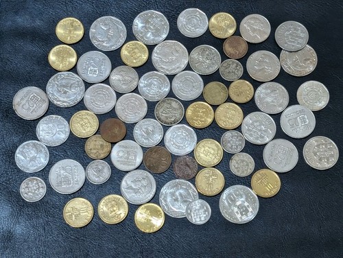 Large portugal coins - large,