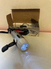 Ventus No Battery LED Hand Crank Flashlight  Self Powered Torch Dynamo