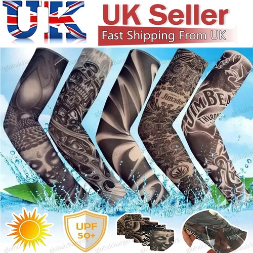 Pack tattoo sleeves elastic - 5,