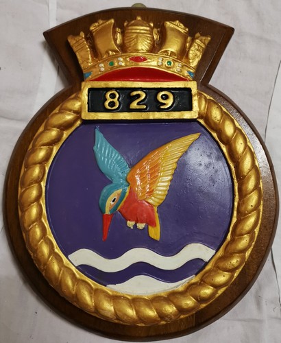 829 naval air squadron plaque - naval,