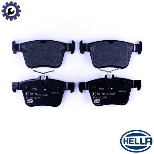 Brake pad set disc - set,