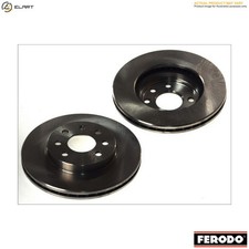 2x BRAKE DISC DDF1635C FOR