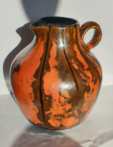 Pottery vase pitcher - pitcher, ceramano