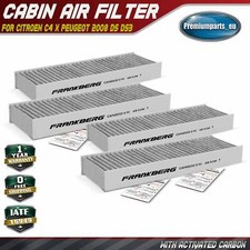 4x Pollen / Cabin Filter