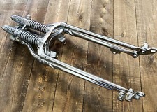 Antique Vintage Springer Forks for Harley Bobber Chopper Chrome Big Port 18"
