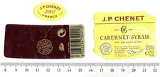 French Wine Label - JP Chenet