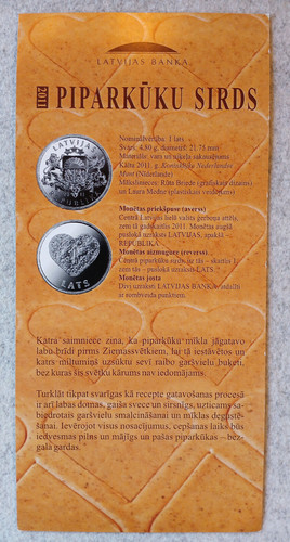 Latvian bank lats coin - bank,