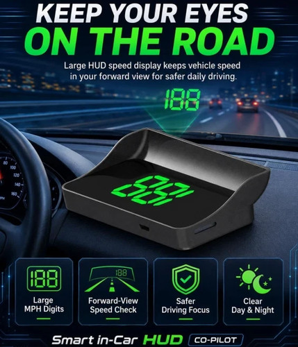 Smart car hud - smart, in-car