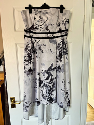 Lipsy vip white grey black - vip, white/grey/black