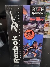 Vintage 1993 Reebok Fitness Video Series Step The Video VHS Rare Sealed