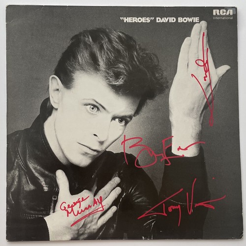 Signed tony visconti eno - visconti,