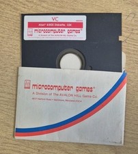 VC Avalon Hill Game Co Atari 32K 5.25 4/800 Inch Floppy Disk Microcomputer 5.1/4