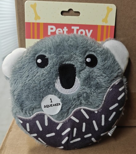 Squeaker plush dog toy - squeaker,