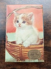 Vintage Cadburys Milk Tray Chocolate Box With Kitten Picture