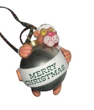 Vintage Pink Panther Ornament