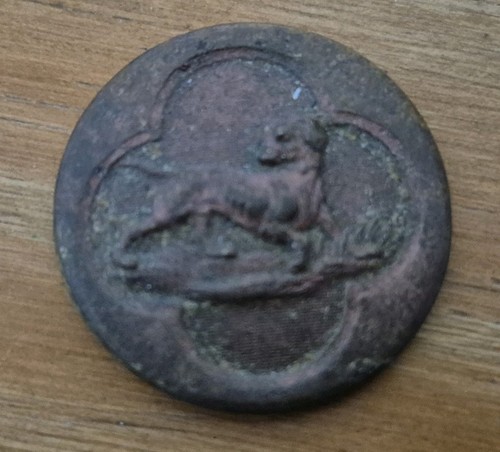 Georgian livery button with - georgian,