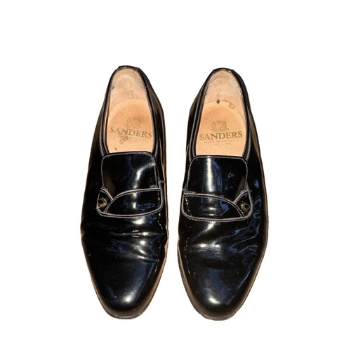 Sanders men black - black, leather
